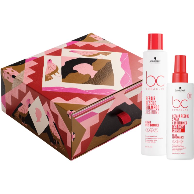 Schwarzkopf Professional BC Bonacure Repair Rescue Geschenkset für trockenes und beschädigtes Haar