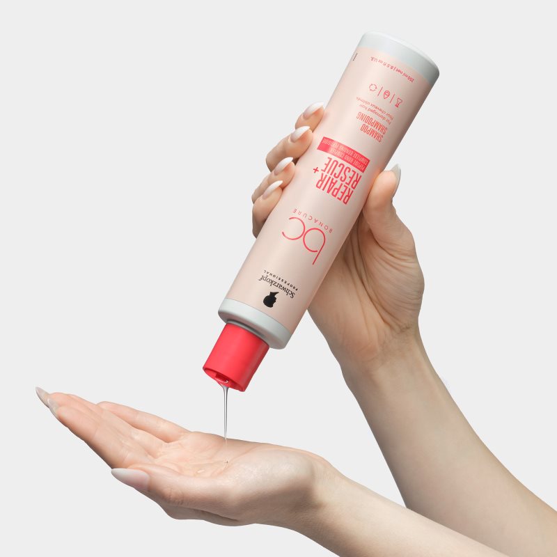 Schwarzkopf Professional BC Bonacure Repair Rescue+ ošetrujúci šampón pre poškodené vlasy 250 ml (obrázok 4)