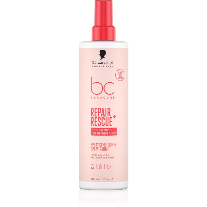 Schwarzkopf Professional BC Bonacure Repair Rescue+ acondicionador sin aclarado para cabello maltratado o dañado 400 ml