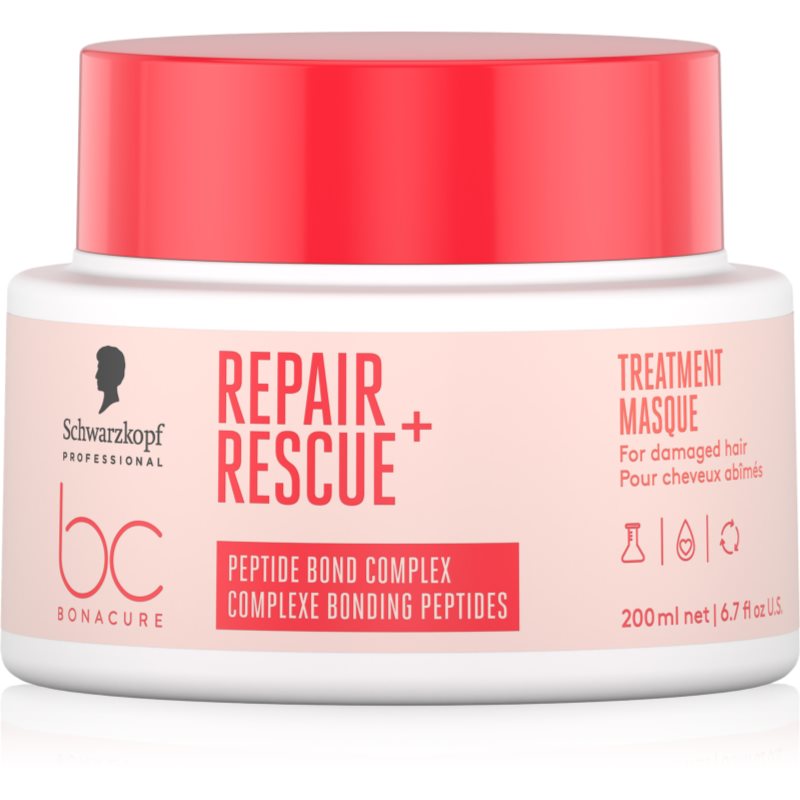 Schwarzkopf Professional BC Bonacure Repair Rescue  интензивна подхранваща маска за увредена коса 200 мл.