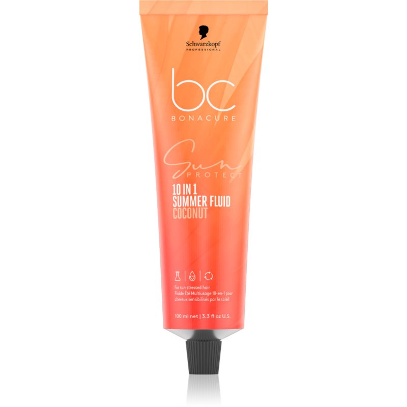 Schwarzkopf Professional BC Bonacure Sun Protect 10-in-1 Summer Fluid hydratační fluid pro vlasy namáhané sluncem 100 ml