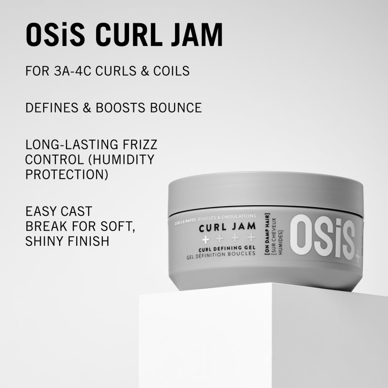Schwarzkopf Professional Osis+ Curl Jam stylingový gél pre vlnité a kučeravé vlasy 300 ml (obrázok 4)
