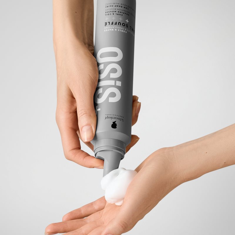 Schwarzkopf Professional Osis+ Curl Soufflé tvarujúca pena pre vlnité a kučeravé vlasy 200 ml (obrázok 3)