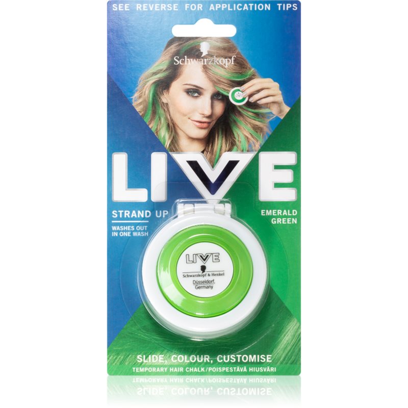 

Schwarzkopf Professional Live кольорова пудра для волосся відтінок Emerald Green