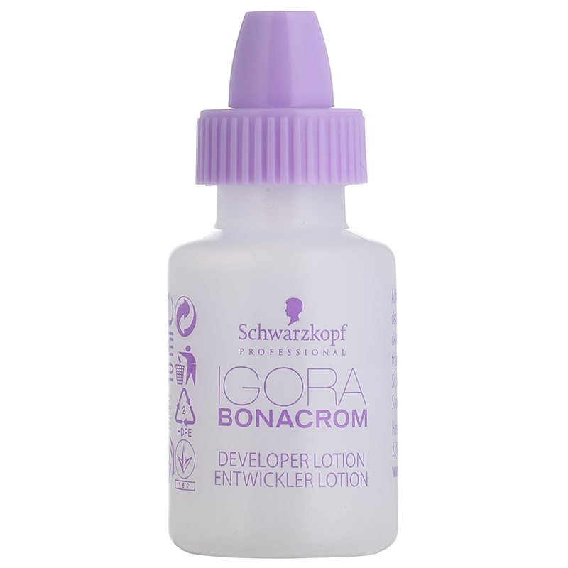 

Schwarzkopf Professional Igora Bonacrom фарба для брів та вій з активатором для професійного використання Black