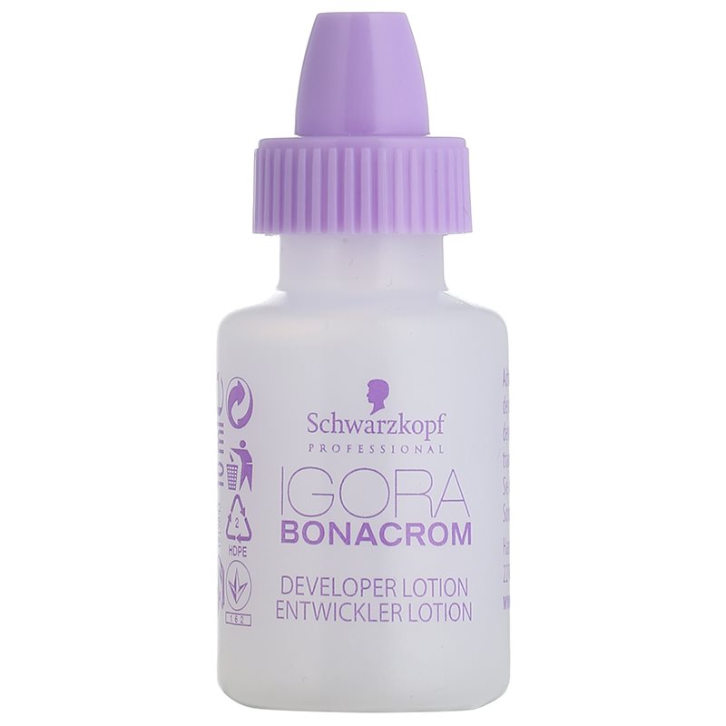 Schwarzkopf Professional Igora Bonacrom Eyebrow Dye With Activator For Professional Use Brown 10 Ml