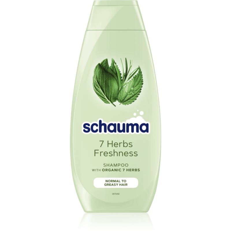 E-shop Schwarzkopf Schauma 7 Herbs bylinný šampon pro normální až mastné vlasy 400 ml