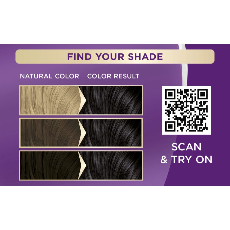 Schwarzkopf Palette Intensive Color Creme перманентна фарба для волосся відтінок 1-0 N1 Black 1 кс