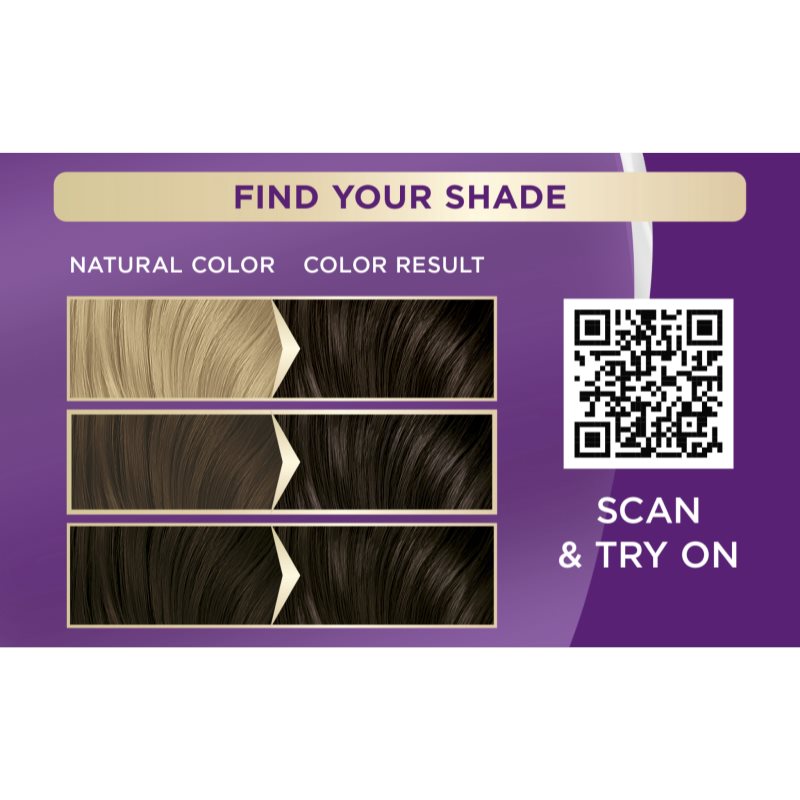 Schwarzkopf Palette Intensive Color Creme Permanent Hair Dye Shade 3-0 N2 Dark Brown 1 Pc
