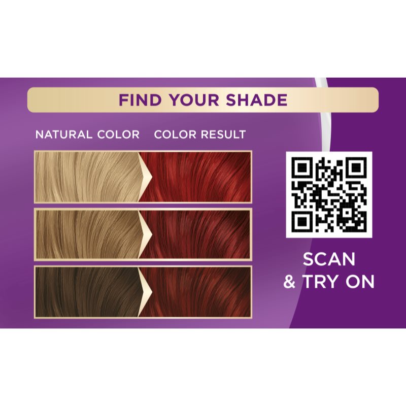 Schwarzkopf Palette Intensive Color Creme Permanent Hair Dye Shade 6-88 (RI5) Intensive Red 1 Pc