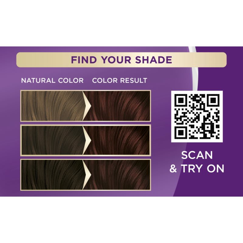 Schwarzkopf Palette Intensive Color Creme Permanent Hair Dye Shade 3-68 R2 Dark Mahogany 1 Pc