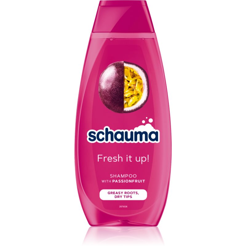 E-shop Schwarzkopf Schauma Fresh it up! osvěžující šampon pro mastnou vlasovou pokožku a suché konečky 400 ml