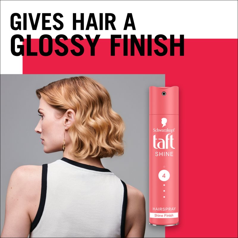 Schwarzkopf Taft Shine Extra Strong Hold Hairspray 250 Ml