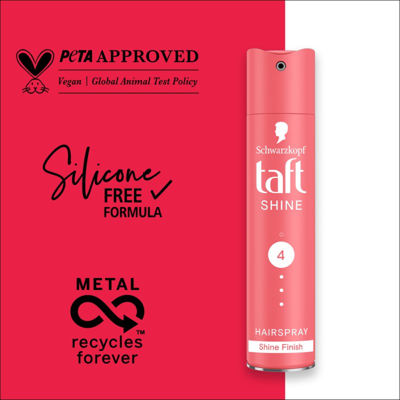 Schwarzkopf Taft Shine Extra Strong Hold Hairspray 250 Ml