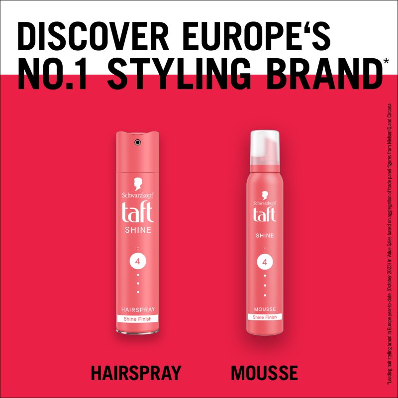 Schwarzkopf Taft Shine Extra Strong Hold Hairspray 250 Ml