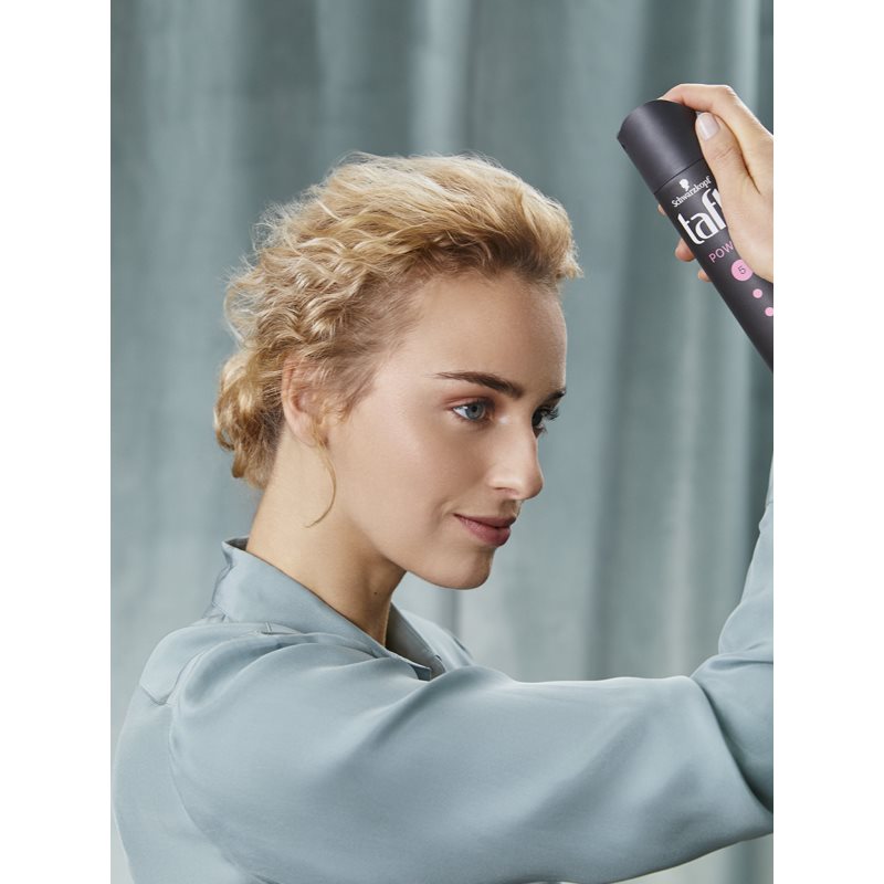 Schwarzkopf Taft Power Extra Strong Hold Hairspray For Dry And Damaged Hair Cashmere 250 Ml
