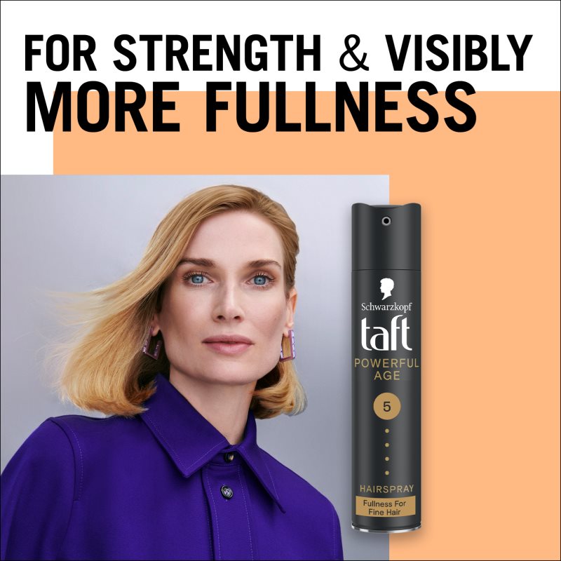 Schwarzkopf Taft Powerful Age Extra Strong Hold Hairspray 250 Ml