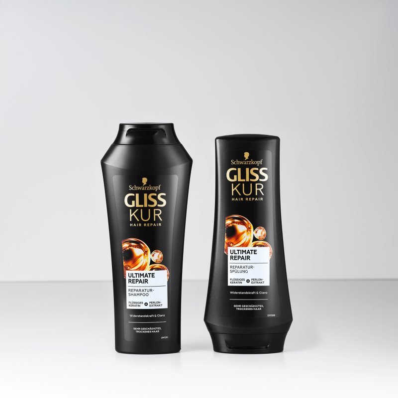 Schwarzkopf Gliss Ultimate Repair Strengthening Shampoo For Dry And Damaged Hair 400 Ml