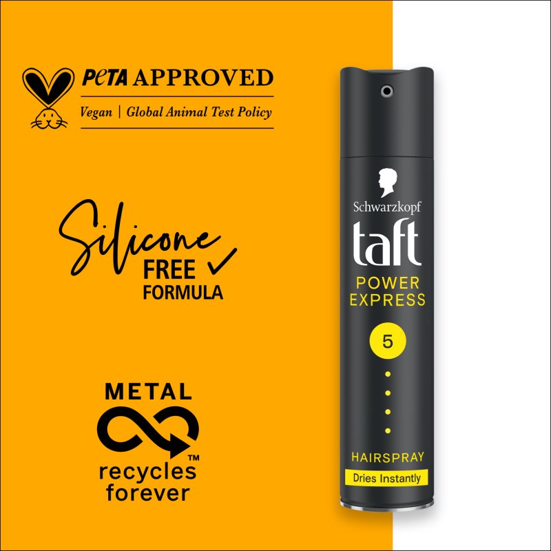 Schwarzkopf Taft Power Express Strong Hold Hairspray 250 Ml