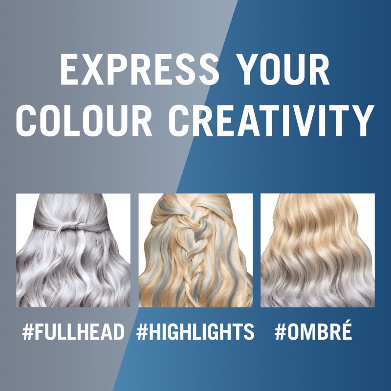 Schwarzkopf LIVE Ultra Brights Or Pastel Semi-permanent Hair Colour Shade 98 Steel Silver