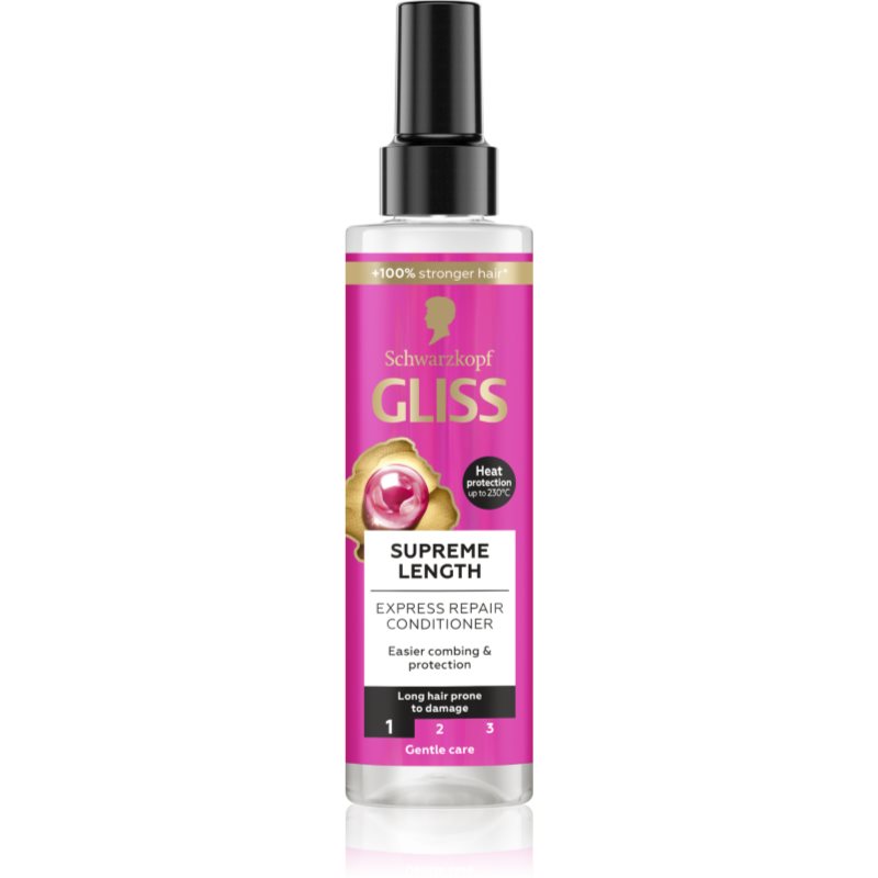 Schwarzkopf Gliss Supreme Length regenerierender Balsam für langes Haar 200 ml