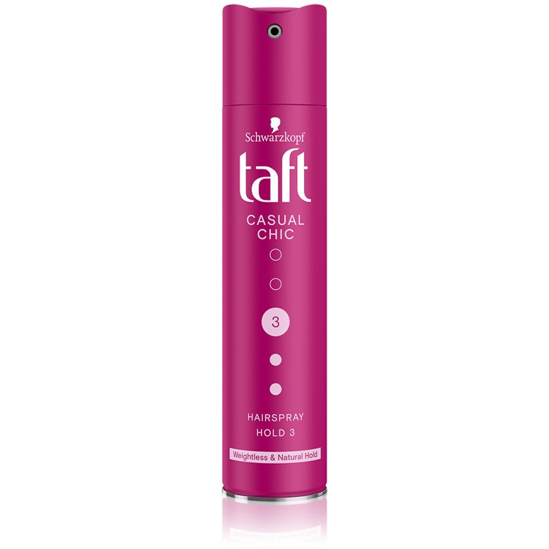 

Schwarzkopf Taft Casual Chic лак для волосся середньої фіксації