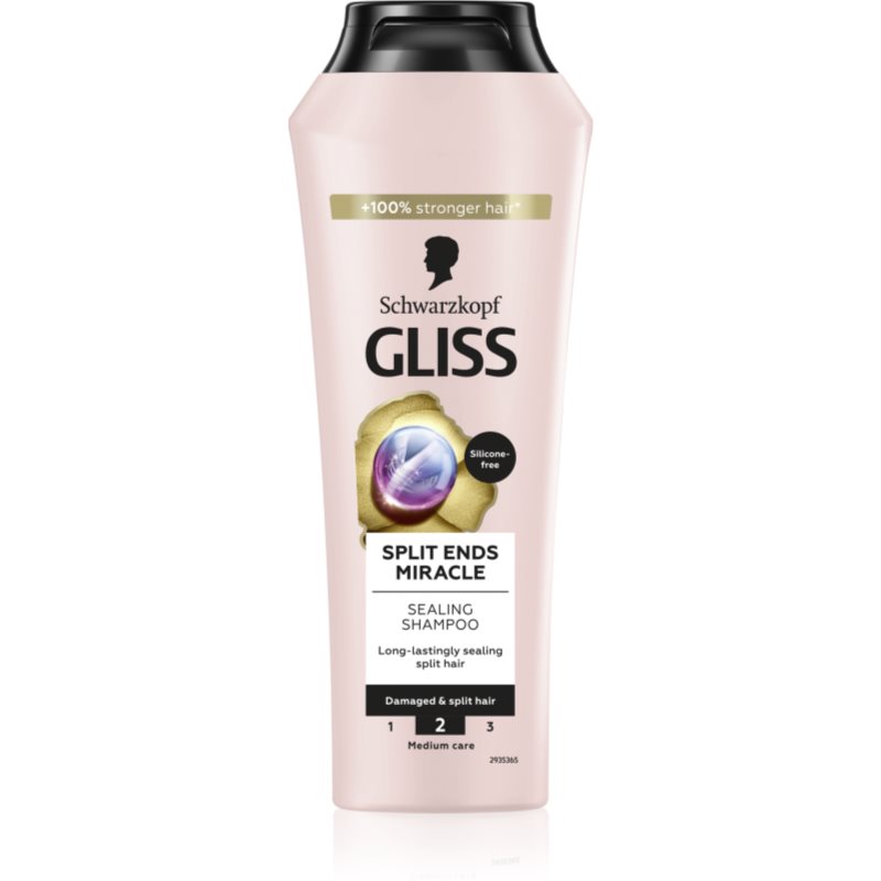 Schwarzkopf Gliss Split Ends Miracle regenerating shampoo for split hair ends 250 ml
