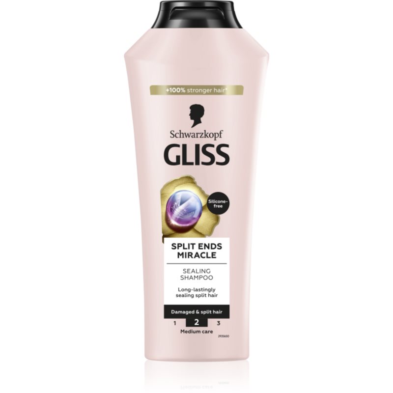 Schwarzkopf Gliss Split Ends Miracle regenerating shampoo for split hair ends 400 ml
