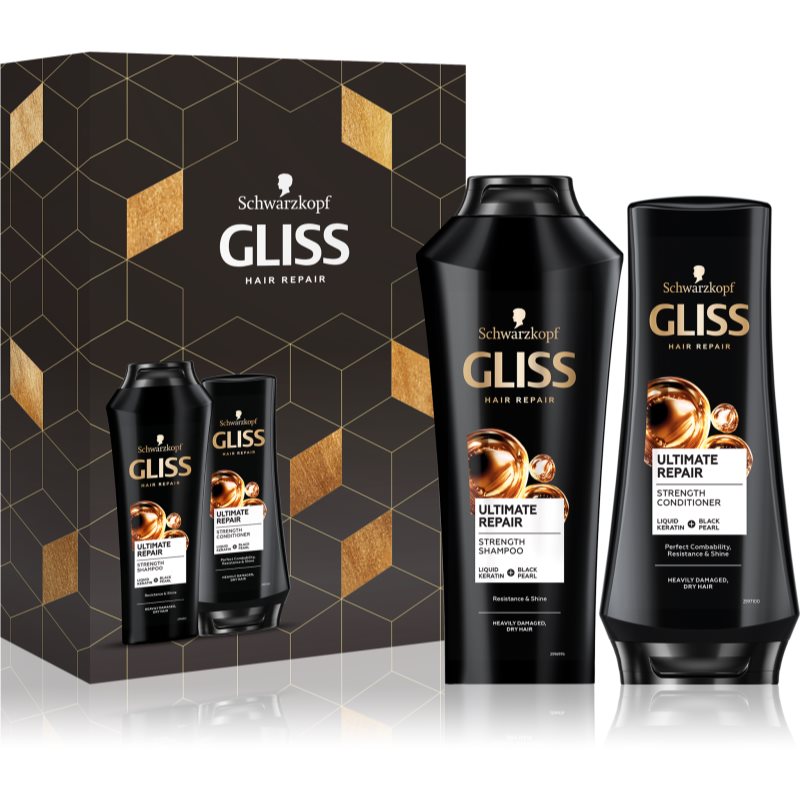 

Schwarzkopf Gliss Ultimate Repair подарунковий набір (для пошкодженого волосся)