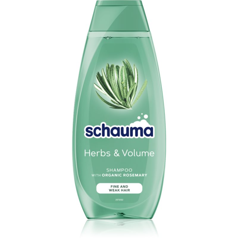 Schwarzkopf Schauma Herbs & Volume šampon za fine in tanke lase 400 ml