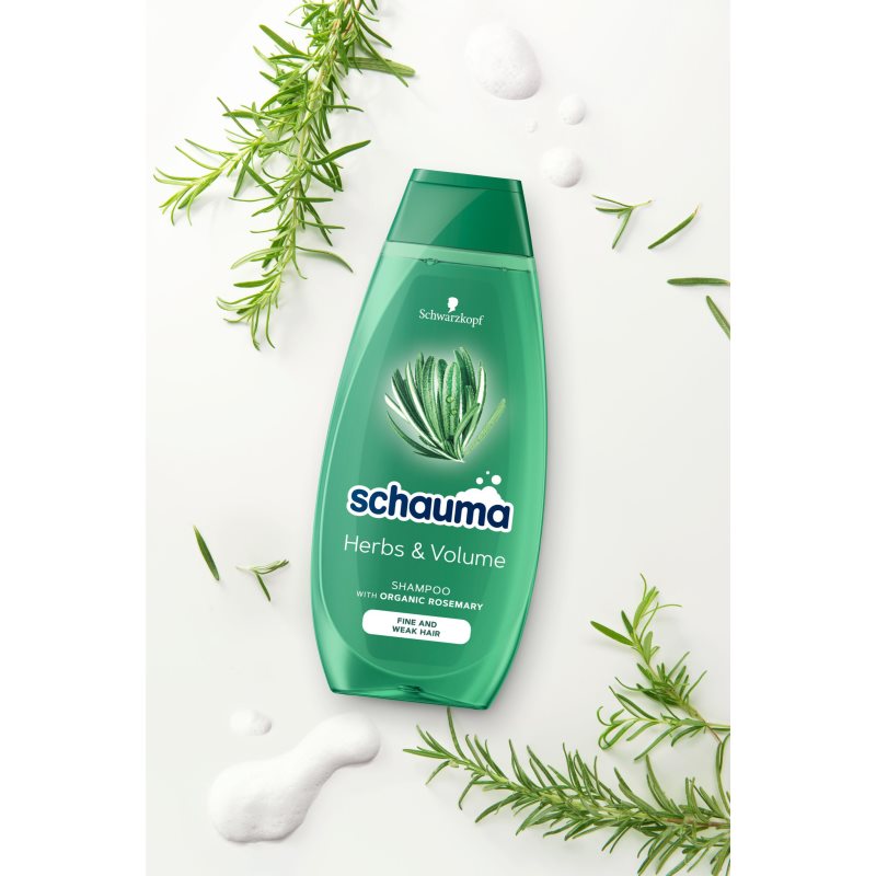 Schwarzkopf Schauma Herbs & Volume Shampoo For Fine And Limp Hair 400 Ml
