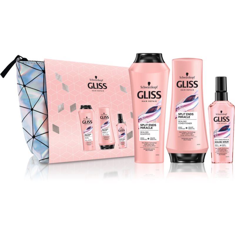 

Schwarzkopf Gliss Split Ends Miracle подарунковий набір (для волосся з посіченими кінчиками)