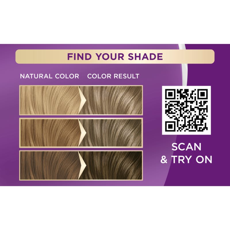 Schwarzkopf Palette Intensive Color Creme Permanent Hair Dye Shade 8-21 Ashy Light Blond 1 Pc
