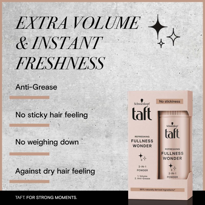 Schwarzkopf Taft Wonders hair powder for volume 10 g