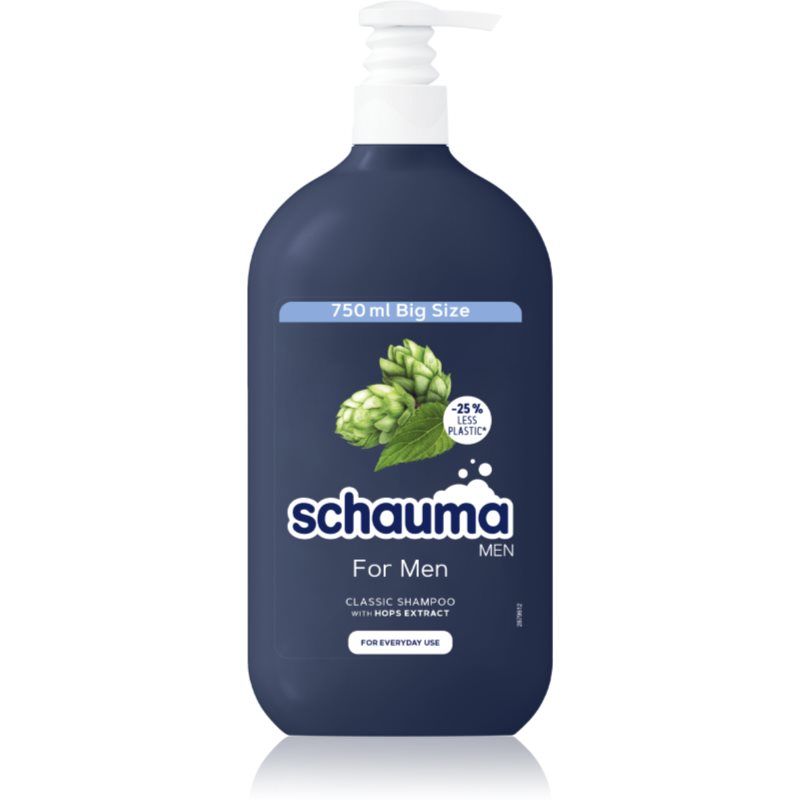 Schwarzkopf Schauma MEN Shampoo für Männer zur täglichen Anwendung 750 ml