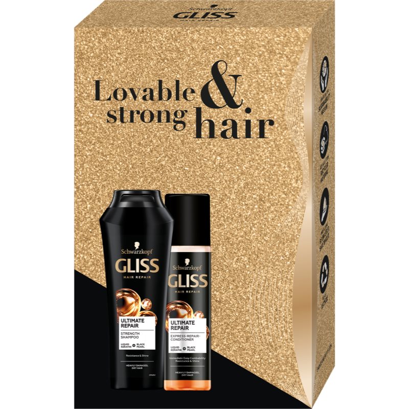 Schwarzkopf Gliss Ultimate Repair gift set (for dry and damaged hair)
