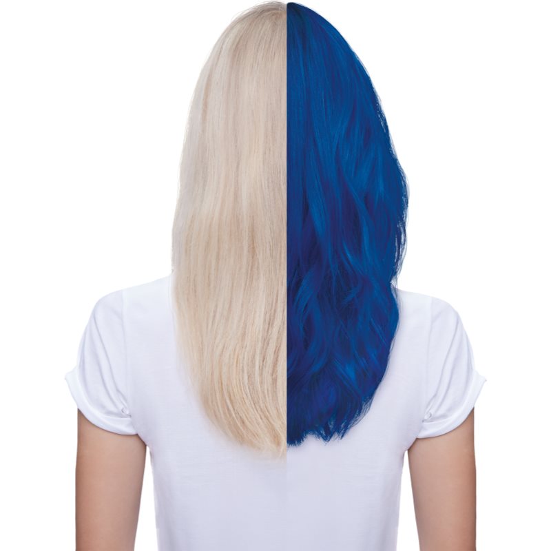 Schwarzkopf LIVE Drops Temporary Coloured Hair Shadow Shade Crystal Blue 30 Ml