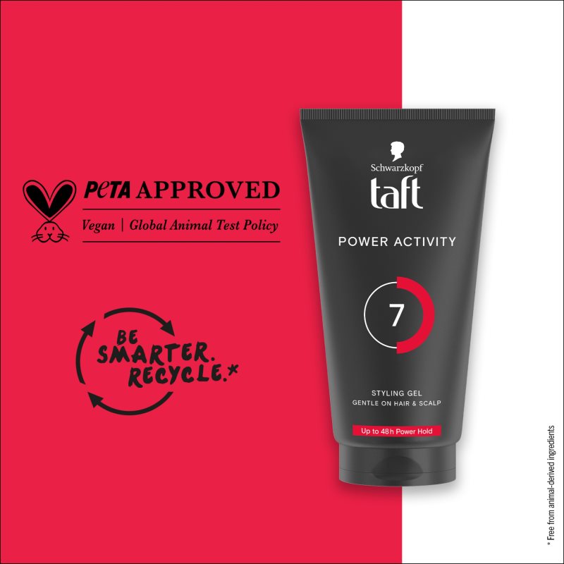 Schwarzkopf Taft Power Hair Gel With Strong Hold 150 Ml