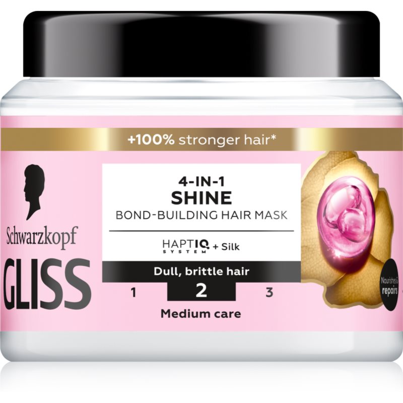 Schwarzkopf Gliss Liquid Silk Mask For Hair Strengthening And Shine 400 Ml