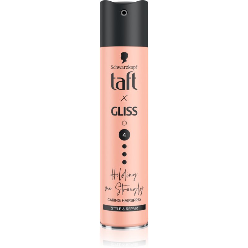 Schwarzkopf Taft x Gliss hajlakk erős fixálással Holding me Strongly 250 ml