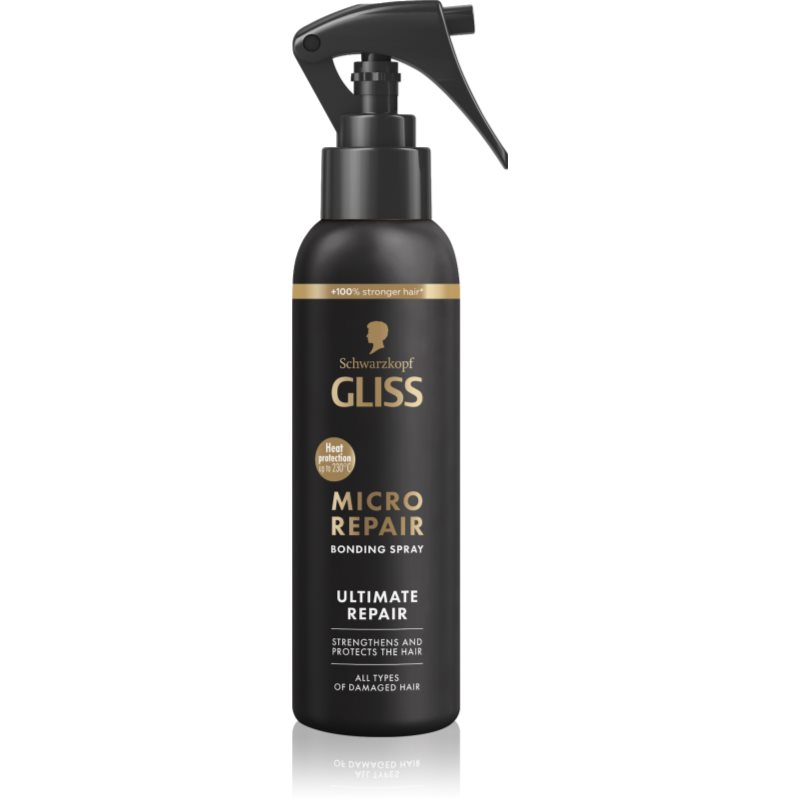 Schwarzkopf Gliss Ultimate Repair heat protection hair spray for damaged hair 150 ml