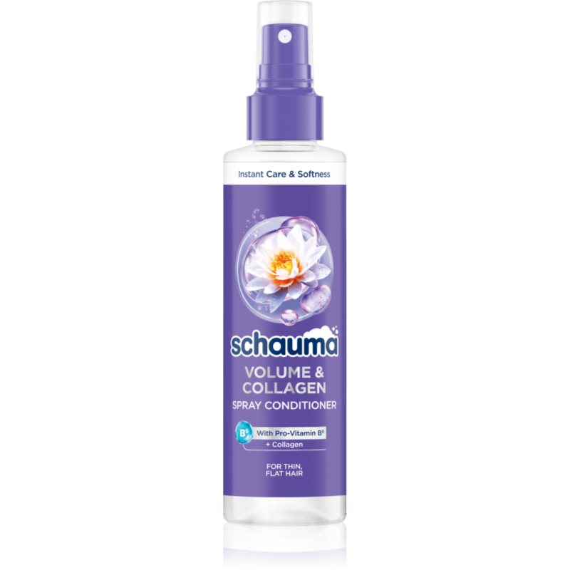 Schwarzkopf Schauma Volume & Collagen balzam v pršilu za fine in tanke lase 200 ml