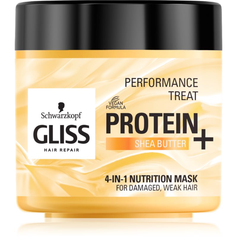 Schwarzkopf Gliss Protein+ nourishing mask with shea butter 400 ml