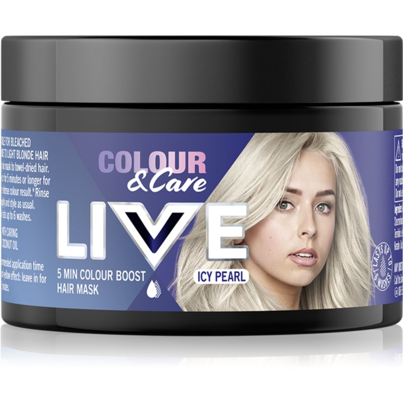 Schwarzkopf LIVE Colour & Care Bonding maska za kosu nijansa Icy Pearl 150 ml