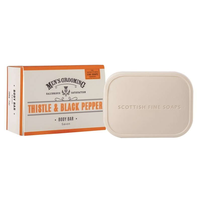 

Scottish Fine Soaps Men’s Grooming Thistle & Black Pepper мило для чоловіків