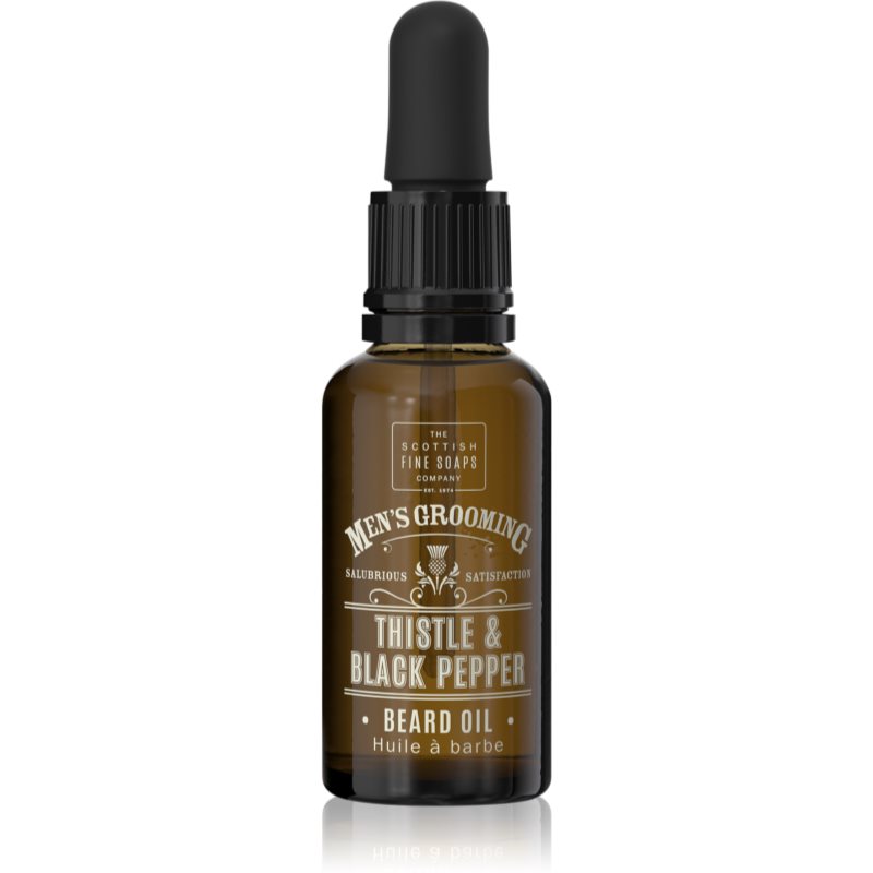 Scottish Fine Soaps Men's Grooming Beard Oil beard oil Thistle & Black Pepper 30 ml
