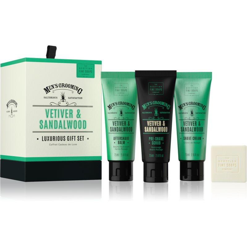 

Scottish Fine Soaps Men’s Grooming Vetiver & Sandalwood набір для чоловіків