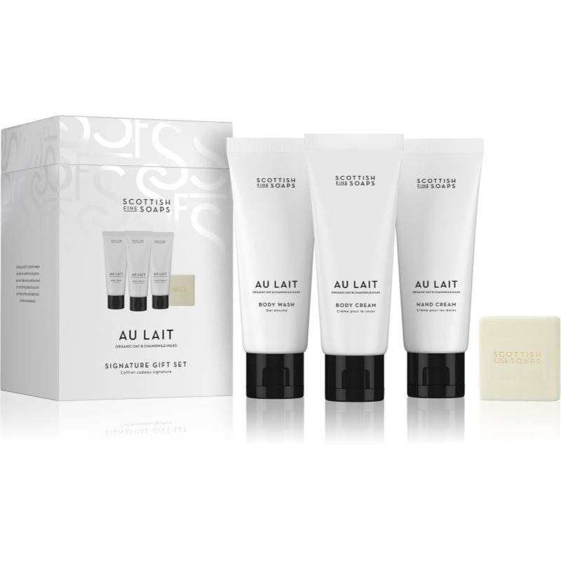 Scottish Fine Soaps Au Lait подаръчен комплект за тяло