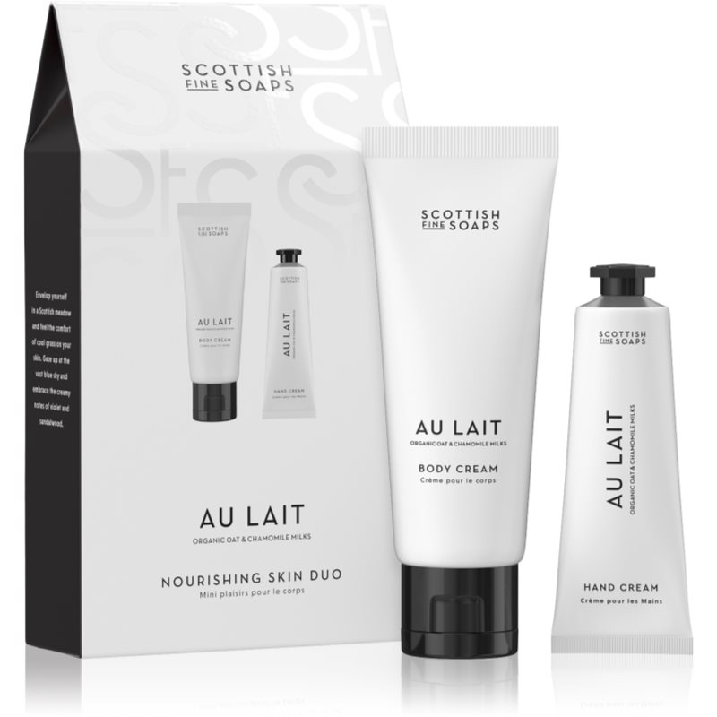 Scottish Fine Soaps Au Lait darčeková sada na ruky