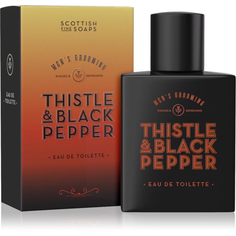 Scottish Fine Soaps Thistle & Black Pepper toaletní voda pro muže 50 ml (obrázek 3)